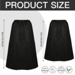 A stack of individually wrapped black disposable spa wraps, showing the non-woven fabric texture and adjustable design.